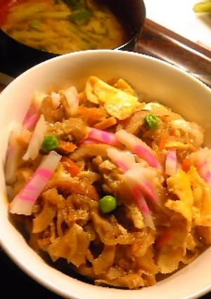 ランチに！切り干し大根の簡単たまご丼-レシピのメイン写真