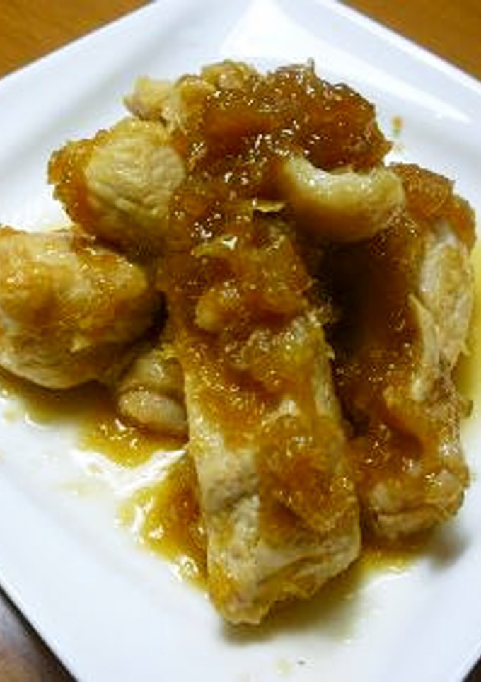 簡単♪鶏胸肉のタマネギソース-レシピのメイン写真