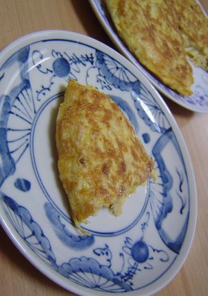 -お供に肉味噌キッシュ風--レシピのメイン写真