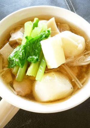 かぶときのこの具だくさんスープ-レシピのメイン写真