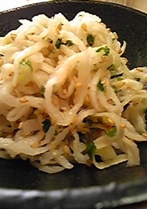 箸休まらない✿ฺねぎ塩切り干し-レシピのメイン写真