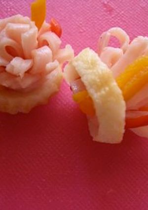 お花リング＊キャラ弁に＊　-レシピのメイン写真