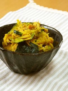 かぼちゃと味付けツナのサラダ-レシピのメイン写真