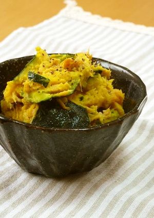かぼちゃと味付けツナのサラダ-レシピのメイン写真