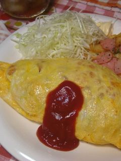 普通のオムライス♪-レシピのメイン写真