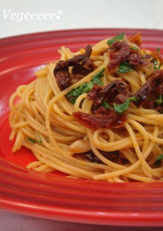 旨みがぎゅ～っと♪ドライトマトのパスタ-レシピのメイン写真