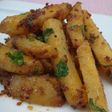 じゃがいものメープルマスタード焼き
