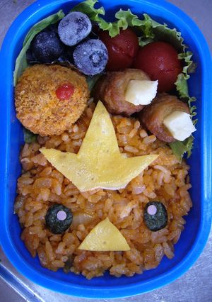 ポケモン◎アチャモ弁当-レシピのメイン写真
