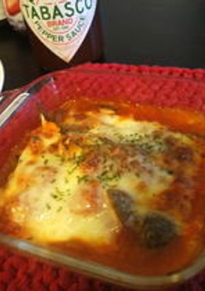 パンに乗せて♡茸たっぷりミートチーズ焼き-レシピのメイン写真