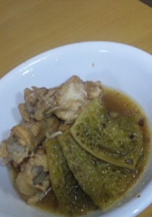 夏ばてにスタミナ料理！ゴーヤの煮物-レシピのメイン写真