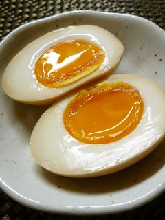麺つゆだけ!お店に負けない半熟味玉-レシピのメイン写真