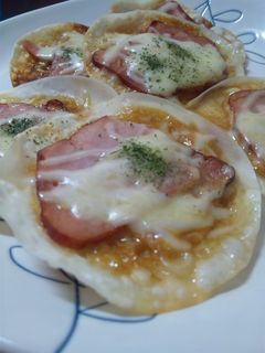 餃子の皮で簡単照り焼きピザ-レシピのメイン写真