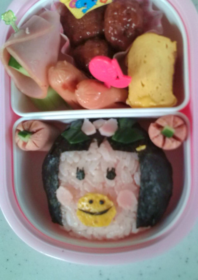 幼稚園お弁当　ももかっぱちゃん-レシピのメイン写真