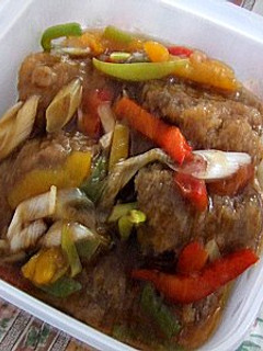 余った餃子のタレで簡単甘酢あんかけ-レシピのメイン写真