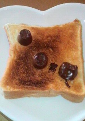 節約☆サク&モチッ☆チョコトースト-レシピのメイン写真