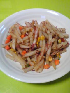 フライドポテトコンビーフ炒め-レシピのメイン写真