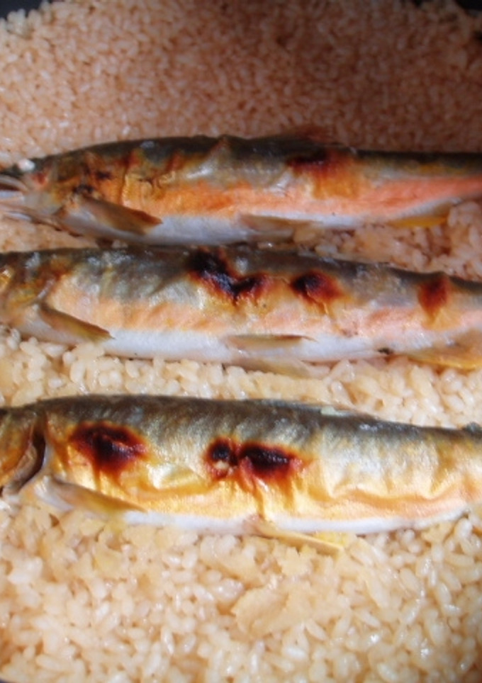 鮎の炊き込みご飯-レシピのメイン写真