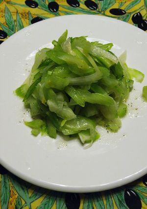★セロリがたっぷり頂けるテクニック！-レシピのメイン写真