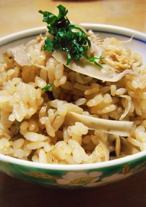 食物繊維たっぷり！ごぼうの炊き込みご飯♪-レシピのメイン写真