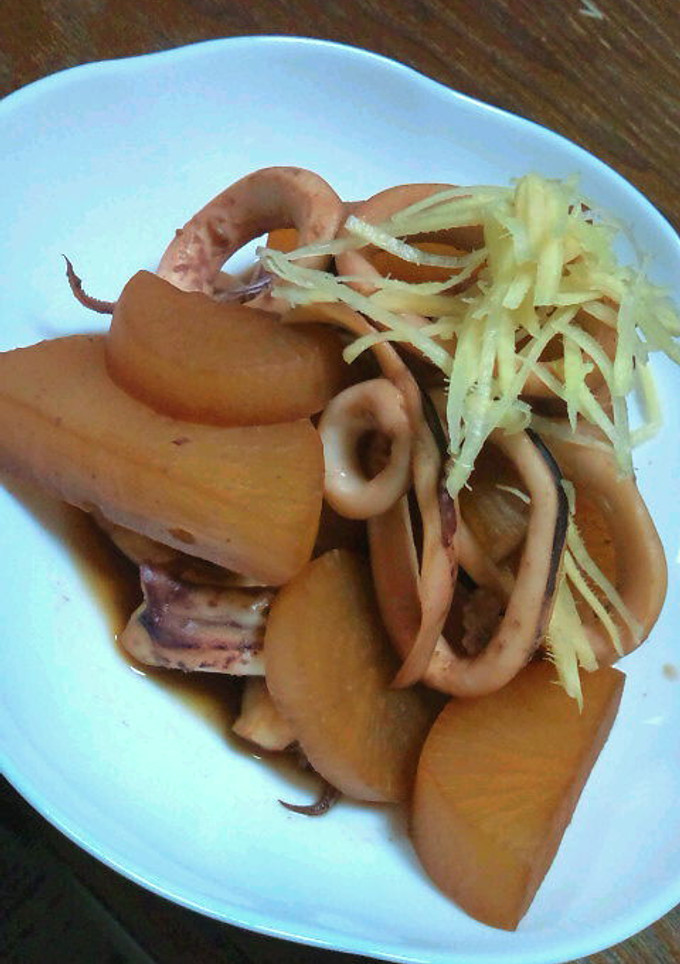 イカと大根の煮物-レシピのメイン写真