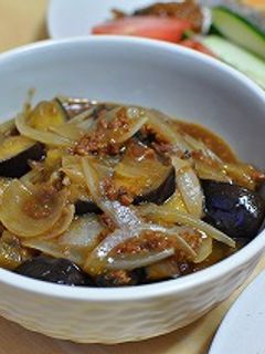 肉味噌使って麻婆茄子風-レシピのメイン写真