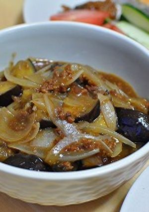 肉味噌使って麻婆茄子風-レシピのメイン写真