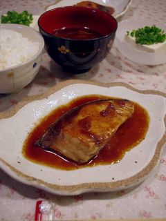 ぶりの黒酢照焼き-レシピのメイン写真