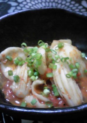 イカのトマト七味炒め-レシピのメイン写真