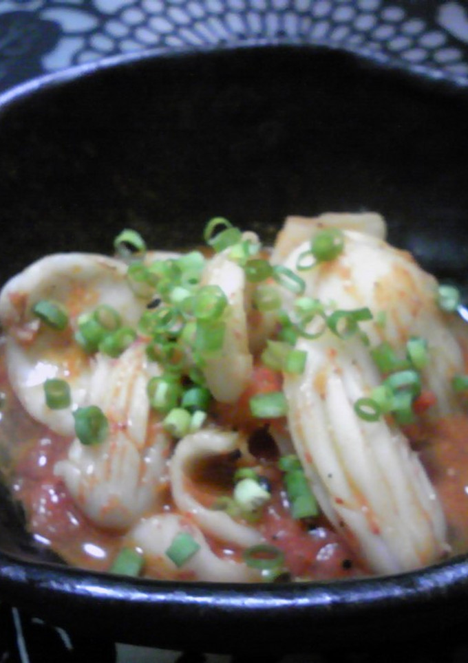 イカのトマト七味炒め-レシピのメイン写真