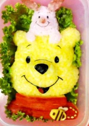キャラ弁 プーさん-レシピのメイン写真