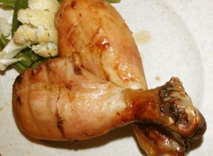 鶏もも肉・ドラムスティック中華風味噌焼き-レシピのメイン写真