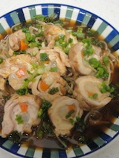電子レンジ de 鶏肉巻き-レシピのメイン写真