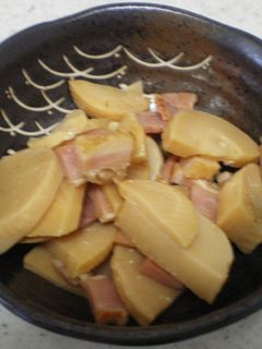 たけのこ・ベーコンの炒め煮-レシピのメイン写真