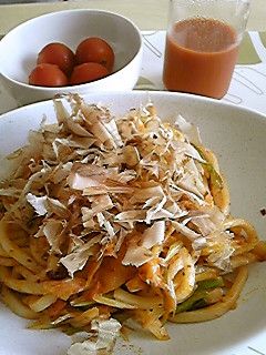キムマヨ焼きうどん-レシピのメイン写真