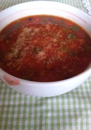 簡単♪トマト風味雑炊-レシピのメイン写真