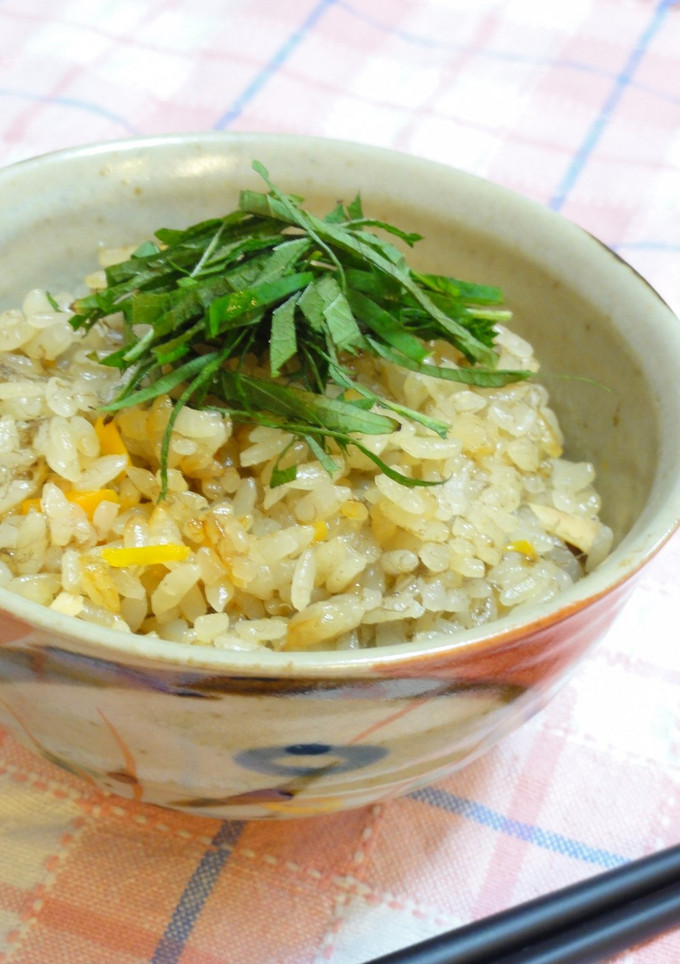 とろろ昆布とツナの炊き込みご飯♫-レシピのメイン写真