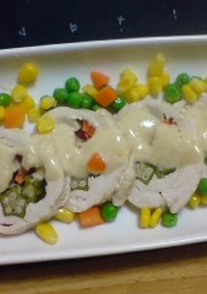 蒸し鶏中華ソース-レシピのメイン写真