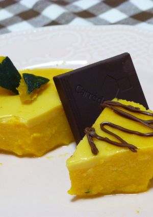 ほっこりかぼちゃプリン-レシピのメイン写真