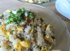 じゃこ入り納豆チャーハン★簡単ふわパラ♪-レシピのメイン写真
