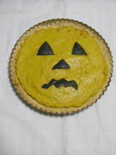 ハロウィンのクリーミーかぼちゃタルト-レシピのメイン写真