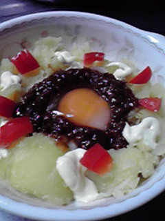 肉味噌ポテト卵-レシピのメイン写真