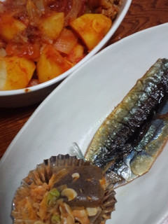 サンマのカレー焼き-レシピのメイン写真