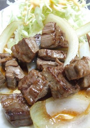 ビーフカットステーキ-レシピのメイン写真