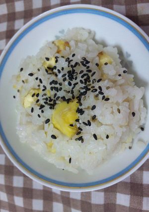 皮剥きのコツ有り！簡単！ホクホク栗ご飯-レシピのメイン写真