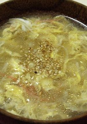 生姜でさっぱりたまご中華スープ-レシピのメイン写真