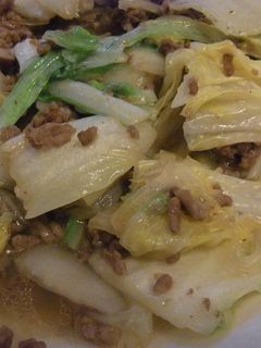 白菜&春雨&ひき肉炒め♪簡単よ!-レシピのメイン写真