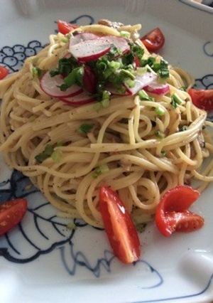 簡単！さんま缶で絶品即席パスタ♪-レシピのメイン写真