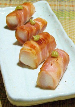 ちょこっとつまみ　長芋とベーコン-レシピのメイン写真