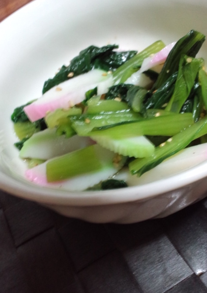 青梗菜の中華酢の物-レシピのメイン写真