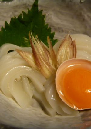 いか刺しは黄身醤油で-レシピのメイン写真